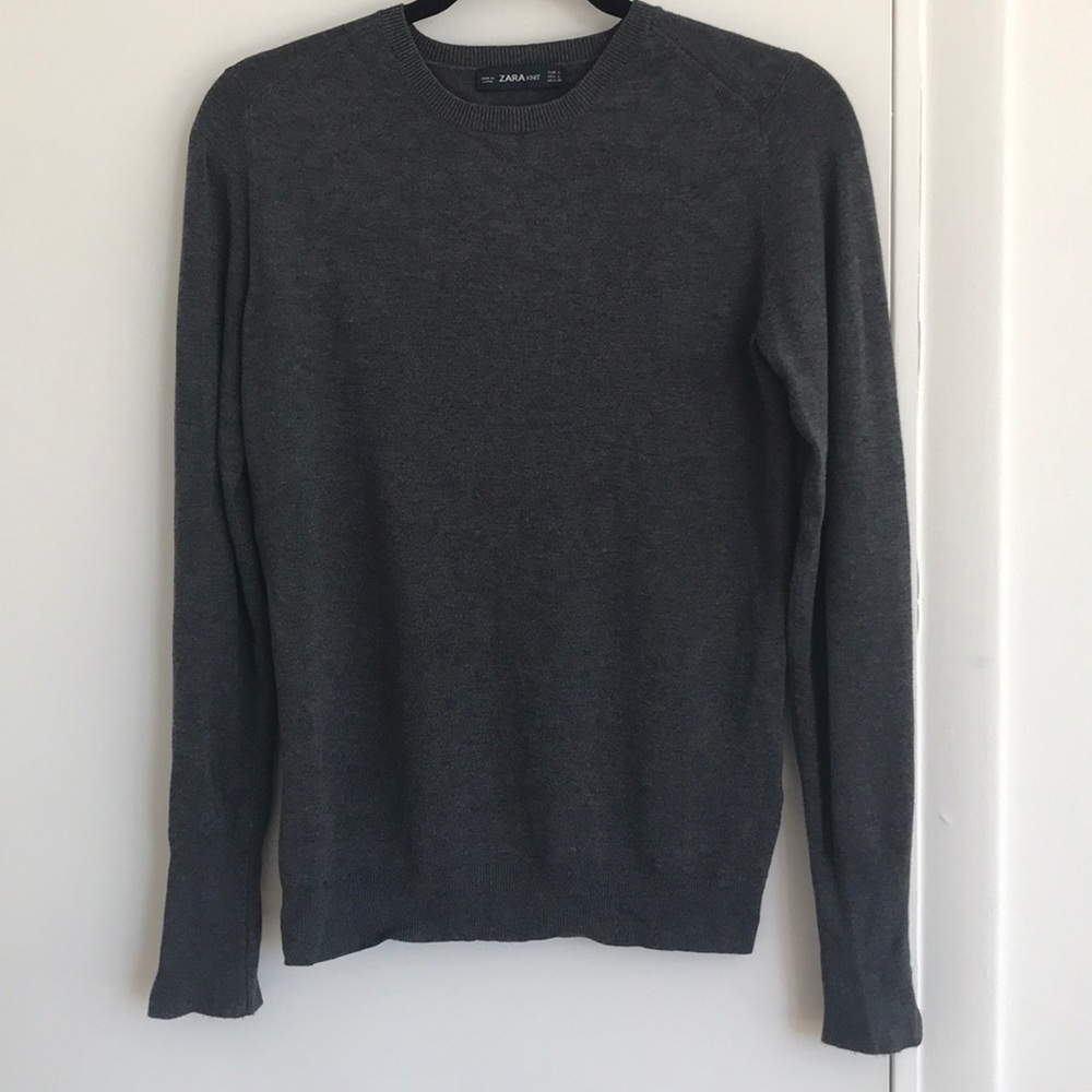 Grey Knit Zara Sweater